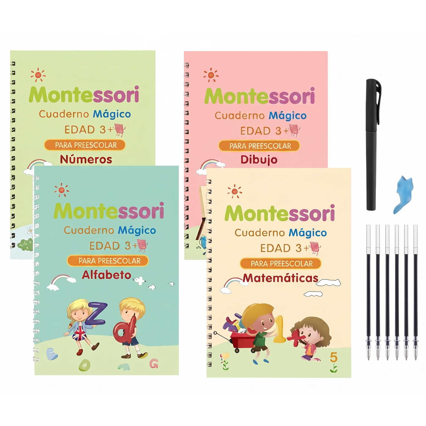 Set Caligrafia Libro Montessori
