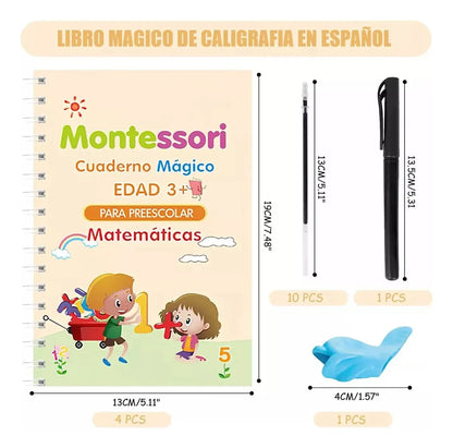 Set Caligrafia Libro Montessori