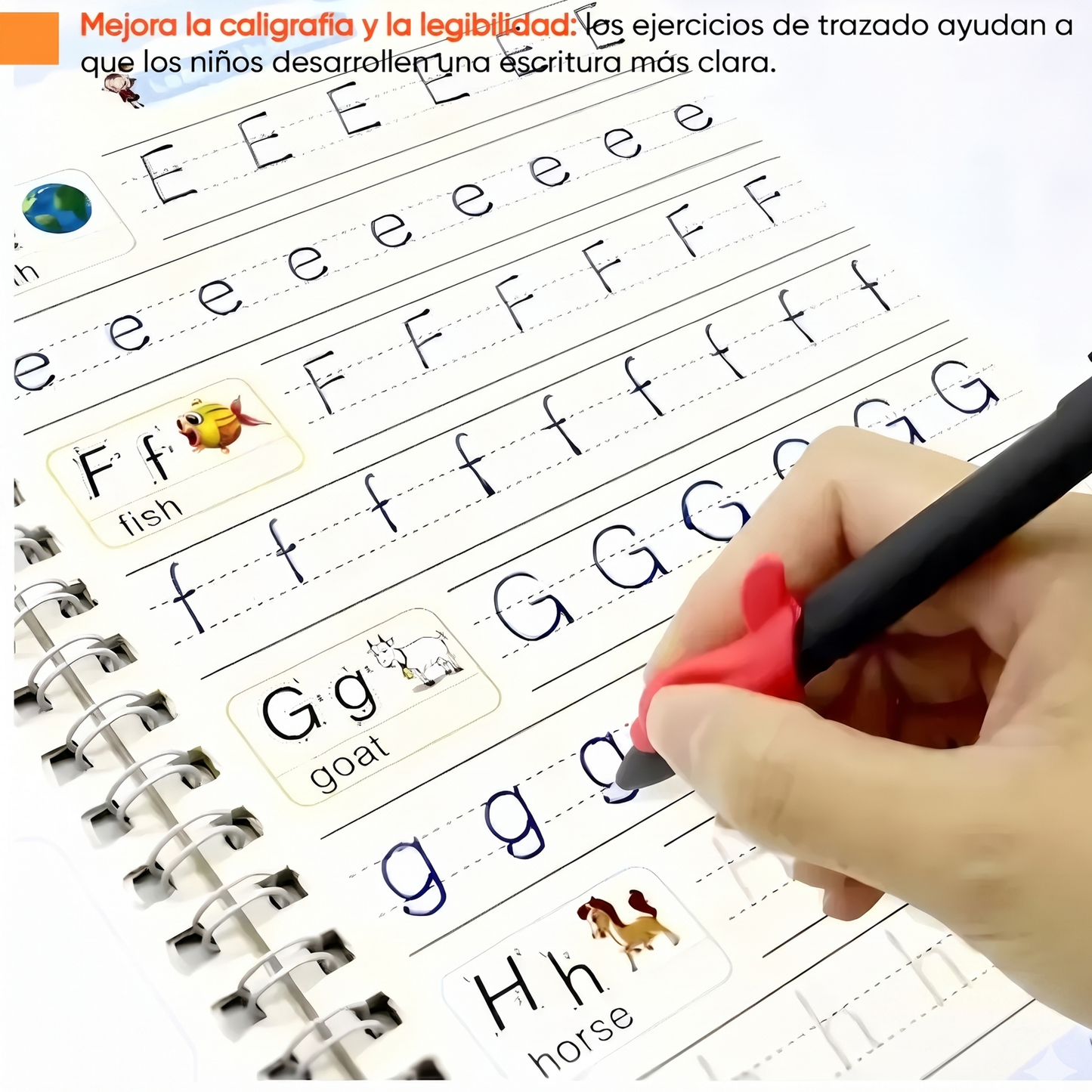 Set Caligrafia Libro Montessori Oferta Exclusiva