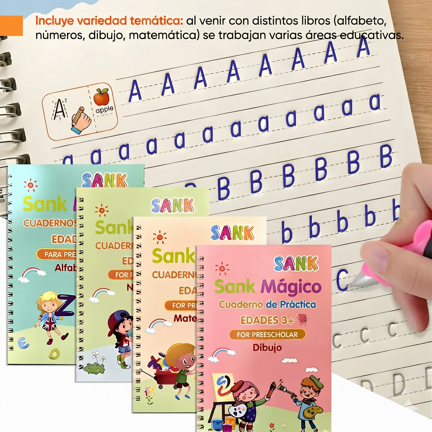 Set Caligrafia Libro Montessori