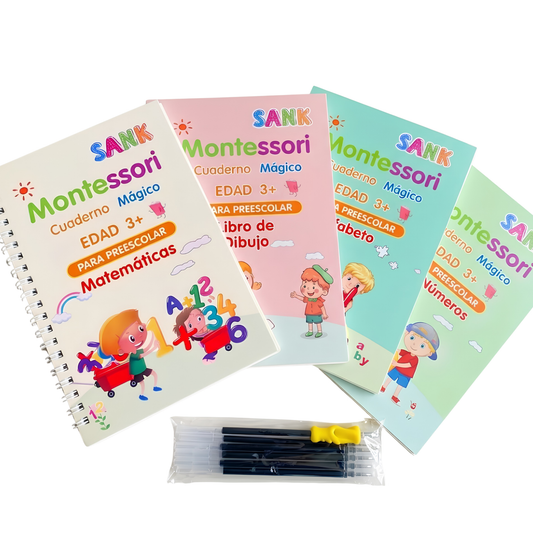Set Caligrafia Libro Montessori Oferta Exclusiva